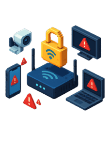 Lee más sobre el artículo Riesgo en casa: ¿Qué dispositivos son los puntos débiles de tu red doméstica y cómo protegerlos?