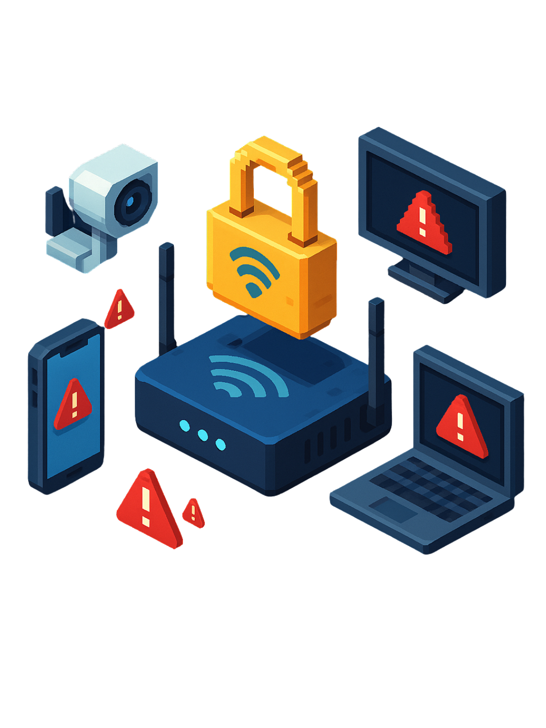 Lee más sobre el artículo Riesgo en casa: ¿Qué dispositivos son los puntos débiles de tu red doméstica y cómo protegerlos?
