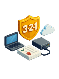 Lee más sobre el artículo 🛡️ ¡Tu Seguro Digital! El Arte del Back Up con la Regla 3-2-1: Tu Plan de Recuperación Personal contra fallos o ciberataques.