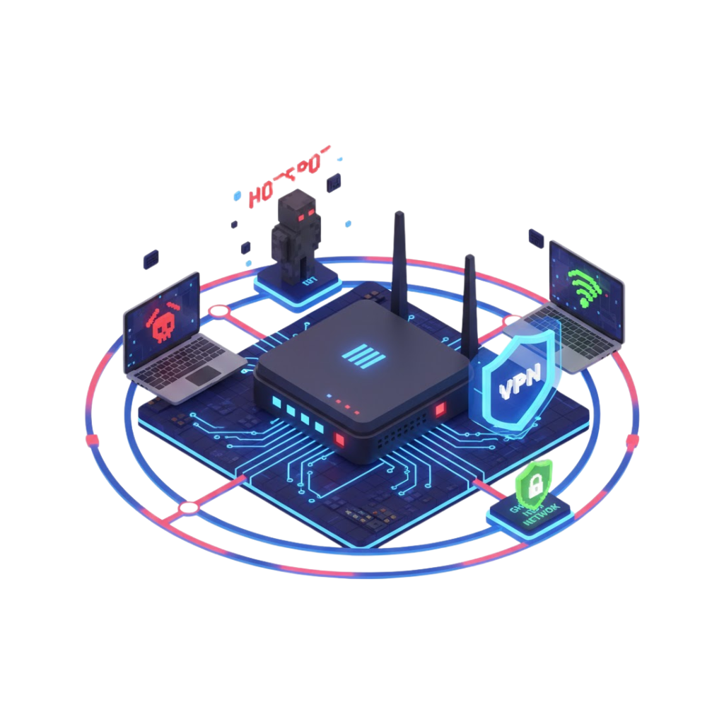 En este momento estás viendo Redes Invisibles, Peligros Reales: Cómo asegurar tu conexión Wi-Fi en casa y en la calle